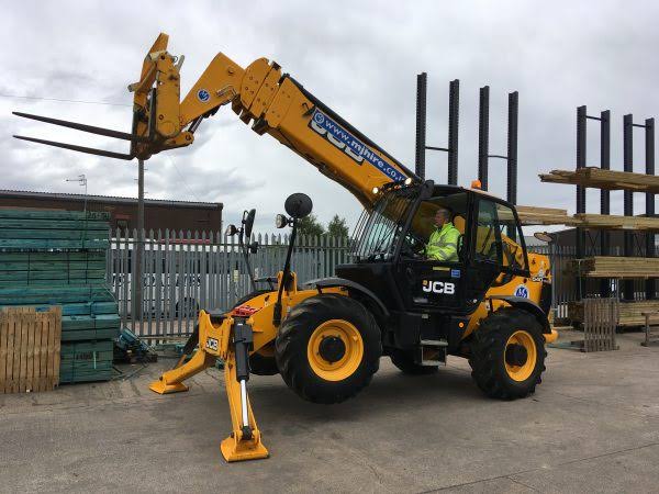 JCB telehandler forklift